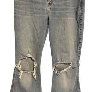 Hollister Distressed Flare Jeans